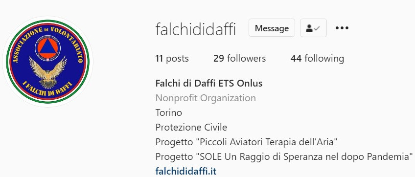 I Falchi di Daffi sono su Instagram