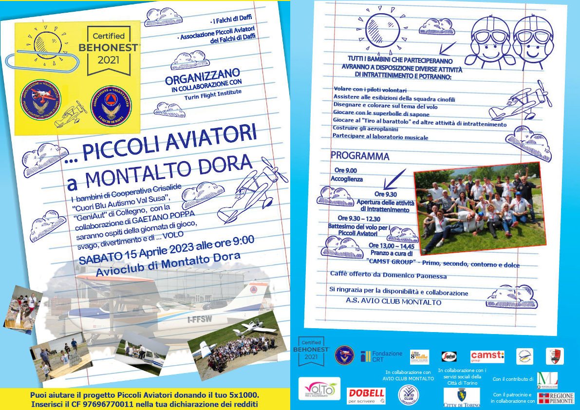 Piccoli aviatori a Castelnuovo don Bosco - Le foto della giornata