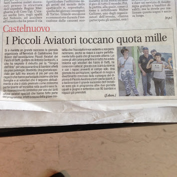 Piccoli Aviatori a Castelnuovo don Bosco - Gli articoli di Cronaca Qui